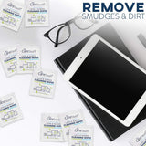 Care Touch Lens Cleaning Wipes, Pre Moistened Cleansing Cloths Great for Eyeglasses, Tablets, Camera Lenses, Screens, Keyboards