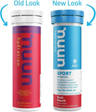 Nuun Sport: Electrolyte-Rich Sports Drink Tablets, Juice Box Mixed Flavor Pack, Box of 4 Tubes (40 servings), Sports Drink for Replenishment
