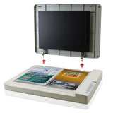 Plustek A3 Flatbed Scanner OS 1180 : 11.7x17 Large Format scan Size for Blueprints and Document. Design for Library, School and Soho. A3 scan