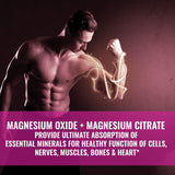 Nobi Nutrition High Absorption Magnesium Complex - Premium Mag Supplement for Sleep, Leg Cramps, Muscle Relaxation & Recovery - Formulated
