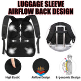 Travel Backpacks for Men, Extra Large College School Laptop Bookbags with USB Charging Port,TSA Friendly Water Resistant Business Computer Bag