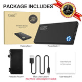 INIU Portable Charger, 10000mAh Power Bank, 4.8A High-Speed 2 USB Ports with Flashlight Battery Pack
