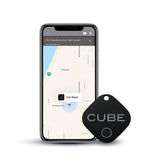 Cube Key Finder Smart Tracker Bluetooth Tracker for Dogs, Kids, Cats, Luggage, with app for Phone, Replaceable Battery Waterproof Tracking Device