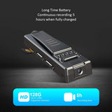 Mini Spy Hidden Camera, Full HD 1080P Portable Mini Nanny Cam with Night Vision and Portable Pocket Clip Wearable Body Camera Recorder(with 32G Card)