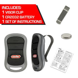 Genie 3-Button Garage Door Opener Remote - Controls Up To 3 Genie Garage Door Openers - Compatibility Only With Genie Intellicode  - Model G3T-R
