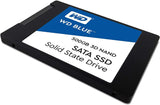 WD Blue 3D NAND 500GB PC SSD - SATA III 6 Gb/s, 2.5"/7mm - WDS500G2B0A
