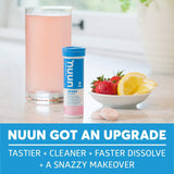 Nuun Sport: Electrolyte-Rich Sports Drink Tablets, Juice Box Mixed Flavor Pack, Box of 4 Tubes (40 servings), Sports Drink for Replenishment