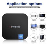 Fanless Mini PC,Intel x5-Z8350 HD Graphics Mini Computer,Windows 10 64-bit,DDR3L 2GB/32GB eMMC/4K/2.4G/5G WiFi/BT 4.2