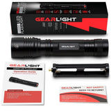 GearLight High-Powered LED Flashlight S2000 - Brightest High Lumen Light with 5 Modes, Zoomable, and Water Resistant I Powerful Camping