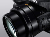 PANASONIC LUMIX FZ300 Long Zoom Digital Camera features 12.1 Megapixel, 1/2.3-inch Sensor, 4K Video, WiFi, Splash - DMC-FZ300K - (Black) USA