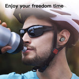 True Wireless Earbuds, CC Comeproof Bluetooth 5.0 Auto Paring IPX8 Waterproof Earbuds with Wireless Charging Case, 20H Playtime HiFi Stereo