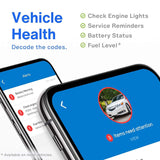 bouncie - Connected Car - OBD2 Adapter - Location Tracking, Driving Habits, Alerts, Geo-Fence, Diagnostics - Family or Fleets - Alexa, Google Home