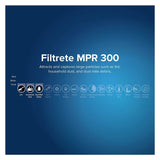 Filtrete 12x12x1, AC Furnace Air Filter, MPR 300, Clean Living Basic Dust, 6-Pack