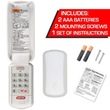 Genie Garage Door Opener Wireless Keyless Keypad - Safe & Secure Access - Compatible with All Genie Intellicode Garage Door Openers  - Model GK-R