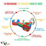 5pc Kids Ball Pit Tents and Tunnels, Toddler Jungle Gym Play Tent with Play Crawl Tunnel Toy, for Boys babies infants Children