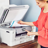 Brother Inkjet Printer, MFCJ6945DW, INKvestmentTank Color Inkjet All-in-One Printer with Wireless, Duplex Printing and Up to 1-Year of Ink in-Box