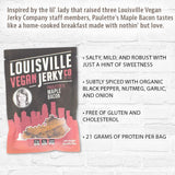 Louisville Vegan Jerky - Maple Bacon, Vegetarian & Vegan Friendly Jerky