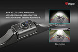 eRapta ERT01 2nd Generation Car Rear View Reversing Backup Camera Automotive with 149°Perfect View Angle 8 LED Lights Night Vision 9 Level Waterproof