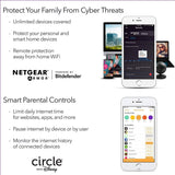NETGEAR Orbi Whole Home Mesh WiFi System - WiFi router and 2 satellite extenders