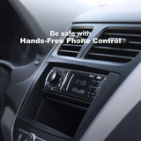 BOSS Audio Systems 616UAB Multimedia Car Stereo - Single Din LCD, Bluetooth Audio Calling, Built-in Microphone, MP3 USB, Aux-in, AM FM Radio Receiver