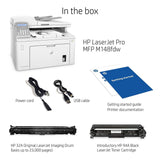 HP Laserjet Pro M148fdw All-in-One Wireless Monochrome Laser Printer with Auto Two-Sided Printing, Mobile Printing, Fax & Built-in Ethernet (4PA42A)