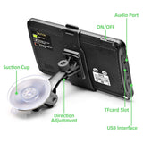 GPS Navigation for Car, LTTRBX 7” Touch Screen 8GB Real Voice Spoken Turn-by-Turn Direction Reminding Navigation System  GPS Satellite Navigator
