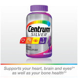 Centrum Silver Women (200 Count) Multivitamin / Multimineral Supplement Tablet, Vitamin D3, Age 50+