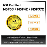 ICEPURE PRO NSF53&42 Certified DA29-00020B Refrigerator Water Filter,  4PACK