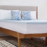 Linenspa 2 Inch Gel Infused Memory Foam Mattress Topper, Twin, Twin