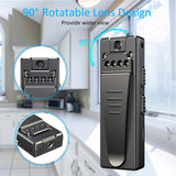 Mini Spy Hidden Camera, Full HD 1080P Portable Mini Nanny Cam with Night Vision and Portable Pocket Clip Wearable Body Camera Recorder(with 32G Card)