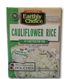Natures Earthly Choice Cauliflower Rice (6/8.5 Oz )Net Wt (51 Oz),