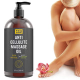 M3 Naturals Anti Cellulite Massage Oil Infused with Collagen and Stem Cell Natural Essential Oil Lotion Firm Tighten Skin Tone Unwanted Fat Tissue