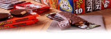 HERSHEY'S Halloween Chocolate Candy Bar Assorted Variety Pack (HERSHEY’S Milk Chocolate, HERSHEY’S Milk Chocolate Almond, KIT KAT, REESE’S Cups)