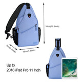 MOSISO Sling Backpack, Multipurpose Crossbody Shoulder Bag Travel Hiking Daypack