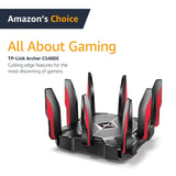 TP-Link AC5400 Tri Band Gaming Router – MU-MIMO, 1.8GHz Quad-Core 64-bit CPU