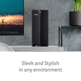 Acer Aspire TC-885-ACCFLi3O Desktop, 8th Gen Intel Core i3-8100, 8GB DDR4 + 16GB Optane Memory, 1TB HDD, 8X DVD, 802.11ac WiFi, Windows 10 Home