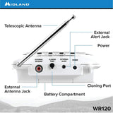 Midland - WR120B/WR120EZ - NOAA Emergency Weather Alert Radio - S.A.M.E. Localized Programming
