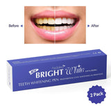 AsaVea Teeth Whitening Pen (2 Pack), 35% Carbamide Peroxide Gel, 20+ Uses, Effective, Painless, No Sensitivity, Travel-Friendly, Easy to Use