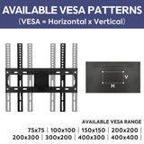 Mounting Dream TV Mount Full Motion with Perfect Center Design for 26-55 Inch LED, LCD, OLED Flat Screen TV