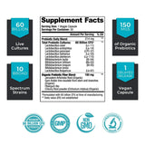 Probiotics 60 Billion CFU - Dr. Approved Probiotics for Women, Probiotics for Men and Adults, Natural; Shelf Stable Probiotic Supplement