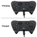 Xbox One Battery Pack 2PCS x 1200 mAh Xbox One Rechargeable Battery and 5FT Micro USB Charging Cable with LED Indicator Light Kit