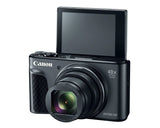 Canon PowerShot SX730 Digital Camera w/40x Optical Zoom & 3 Inch Tilt LCD - Wi-Fi, NFC, Bluetooth Enabled (Black)