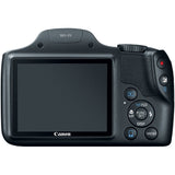 Canon PowerShot SX530 HS 16.0 MP 50x Optical Zoom Digital Camera (Black) + Two-Pack NB-6L Spare Batteries + Accessory Bundle