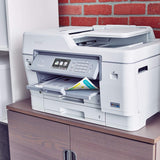 Brother Inkjet Printer, MFCJ6945DW, INKvestmentTank Color Inkjet All-in-One Printer with Wireless, Duplex Printing and Up to 1-Year of Ink in-Box