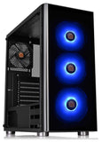 Thermaltake V200 Tempered Glass RGB Edition 12V MB Sync Capable ATX Mid-Tower Chassis with 3 120mm 12V RGB Fan + 1 Black 120mm  CA-1K8-00M1WN-01