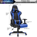 Homall Gaming Chair Office Chair High Back Computer Chair PU Leather Desk Chair
