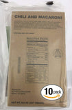Pack of 10 SOPAKCO Sure-Pak MRE Reduced Sodium Emergency Ration Meals - Ready to Eat Variety Factory Sealed