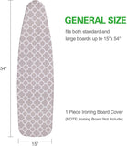 SUNKLOOF Scorch Resistance Ironing Board Cover