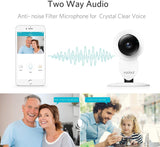 Vodool 1080p Home Camera, Indoor IP Surveillance Home Security Camera System Night Vision