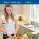 VTech DM221 Audio Baby Monitor with up to 1,000 ft of Range, Vibrating Sound-Alert
